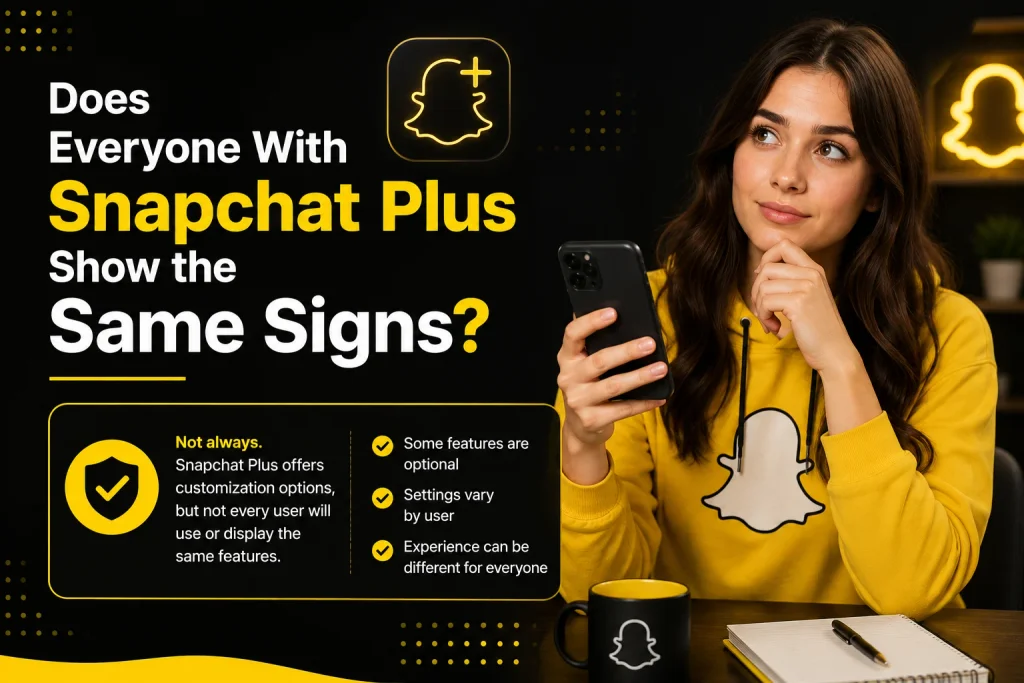 Does Everyone With Snapchat Plus Show the Same Signs?