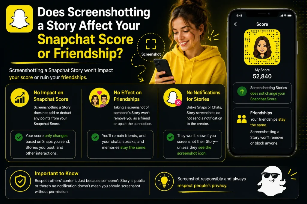 Does Screenshotting a Story Affect Your Snapchat Score or Friendship?