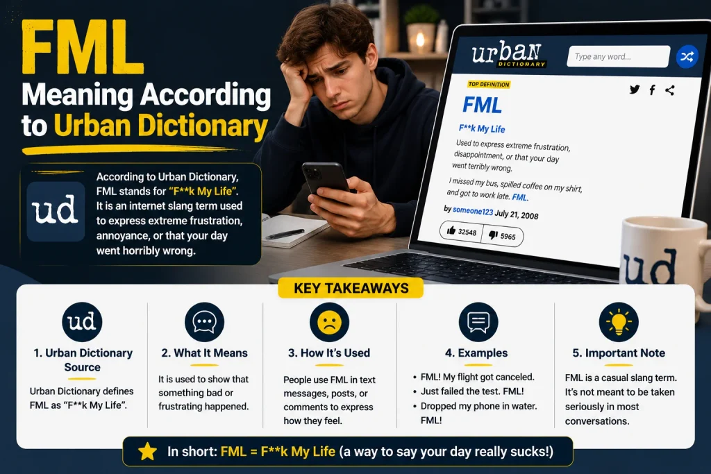 FML Meaning According to Urban Dictionary