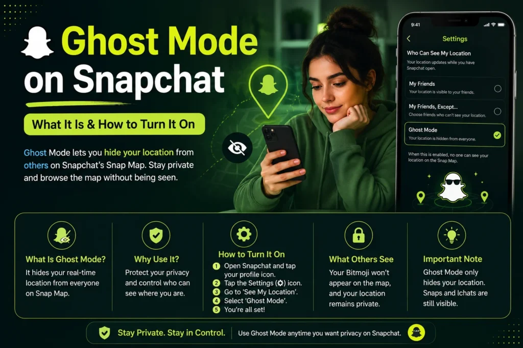 Ghost Mode on Snapchat |What It Is & How to Turn It On