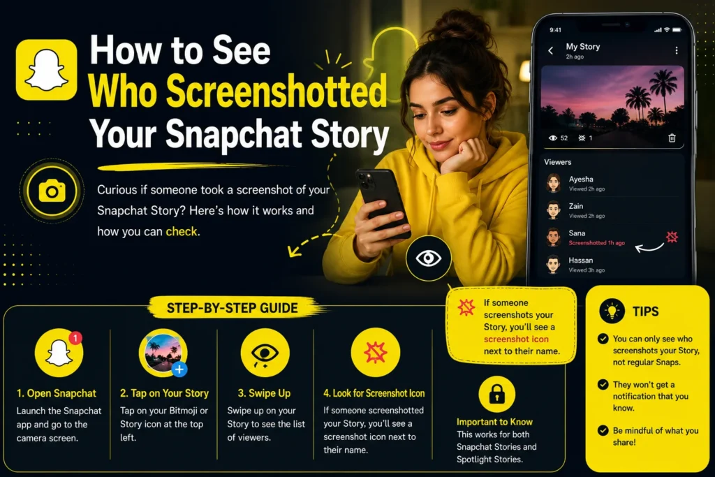 How to See Who Screenshotted Your Snapchat Story
