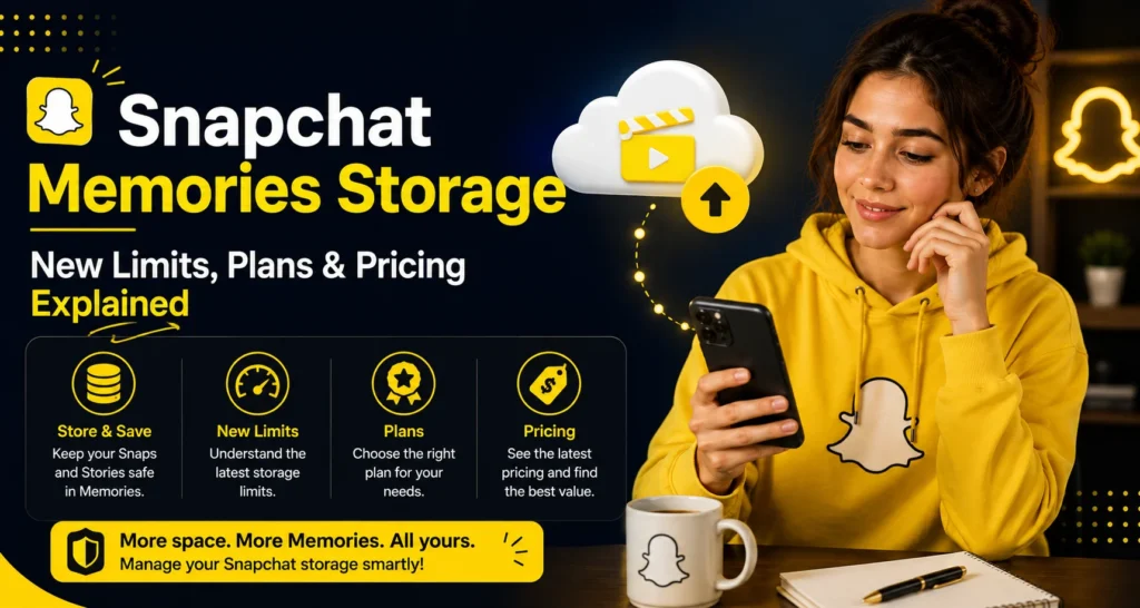 Snapchat Memories Storage | New Limits, Plans & Pricing Explained