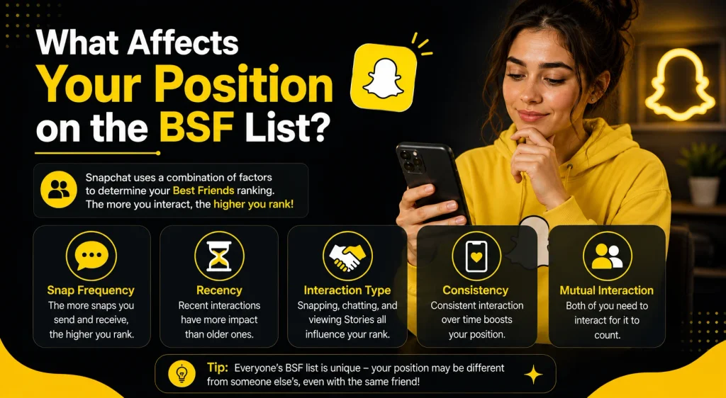 What Affects Your Position on the BSF List?