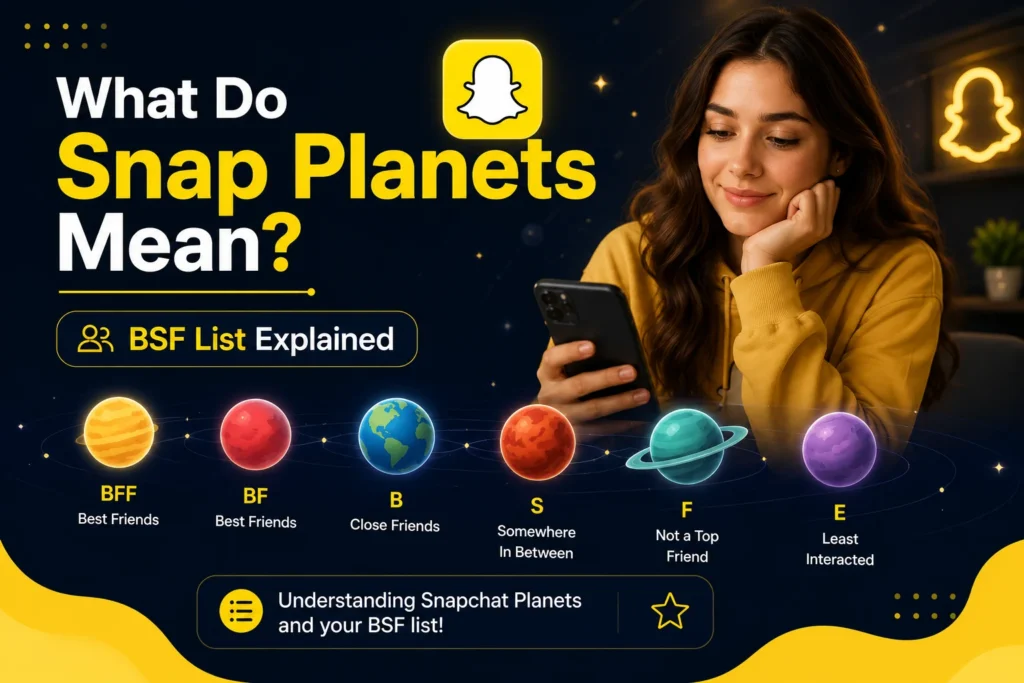 What Do Snap Planets Mean? BSF List Explained