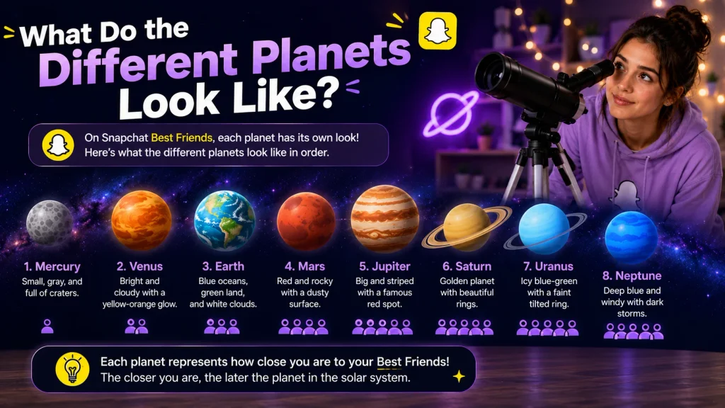 What Do the Different Planets Look Like?