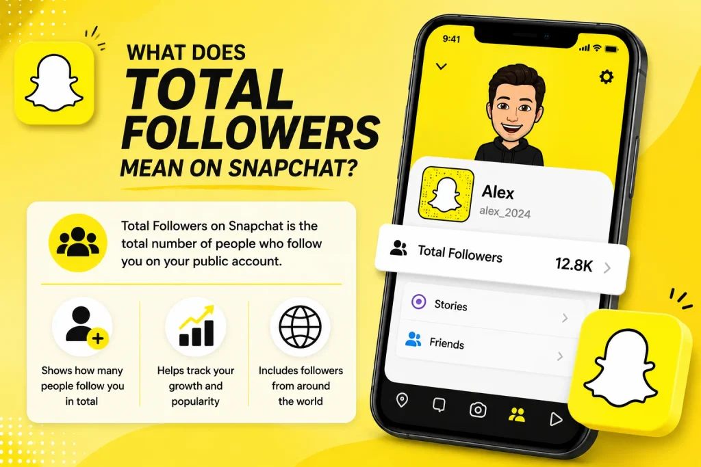 What Does Total Followers Mean on Snapchat?